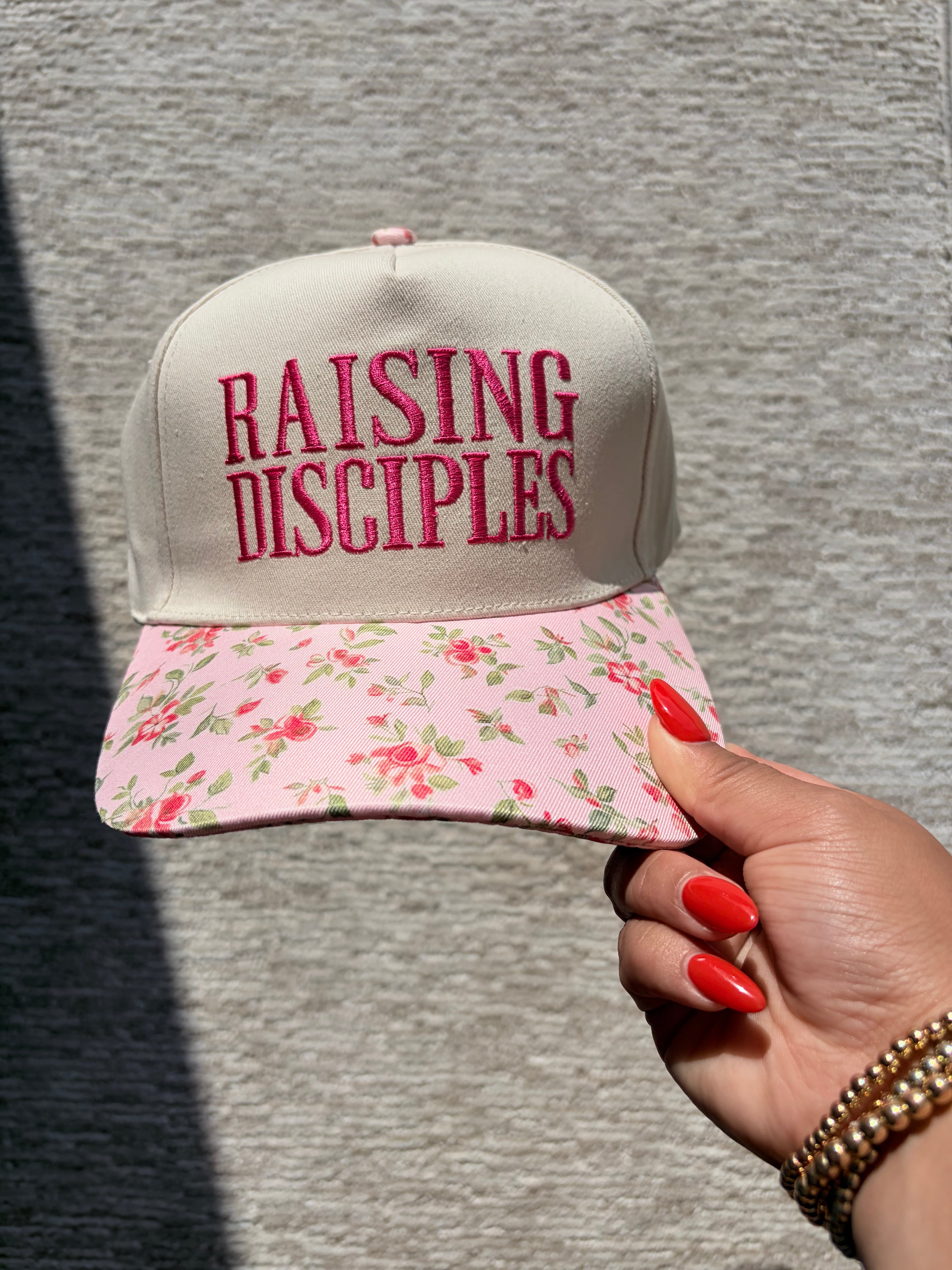 Raising Disciples Floral Hat