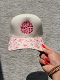 Jesus Saves Floral Hat