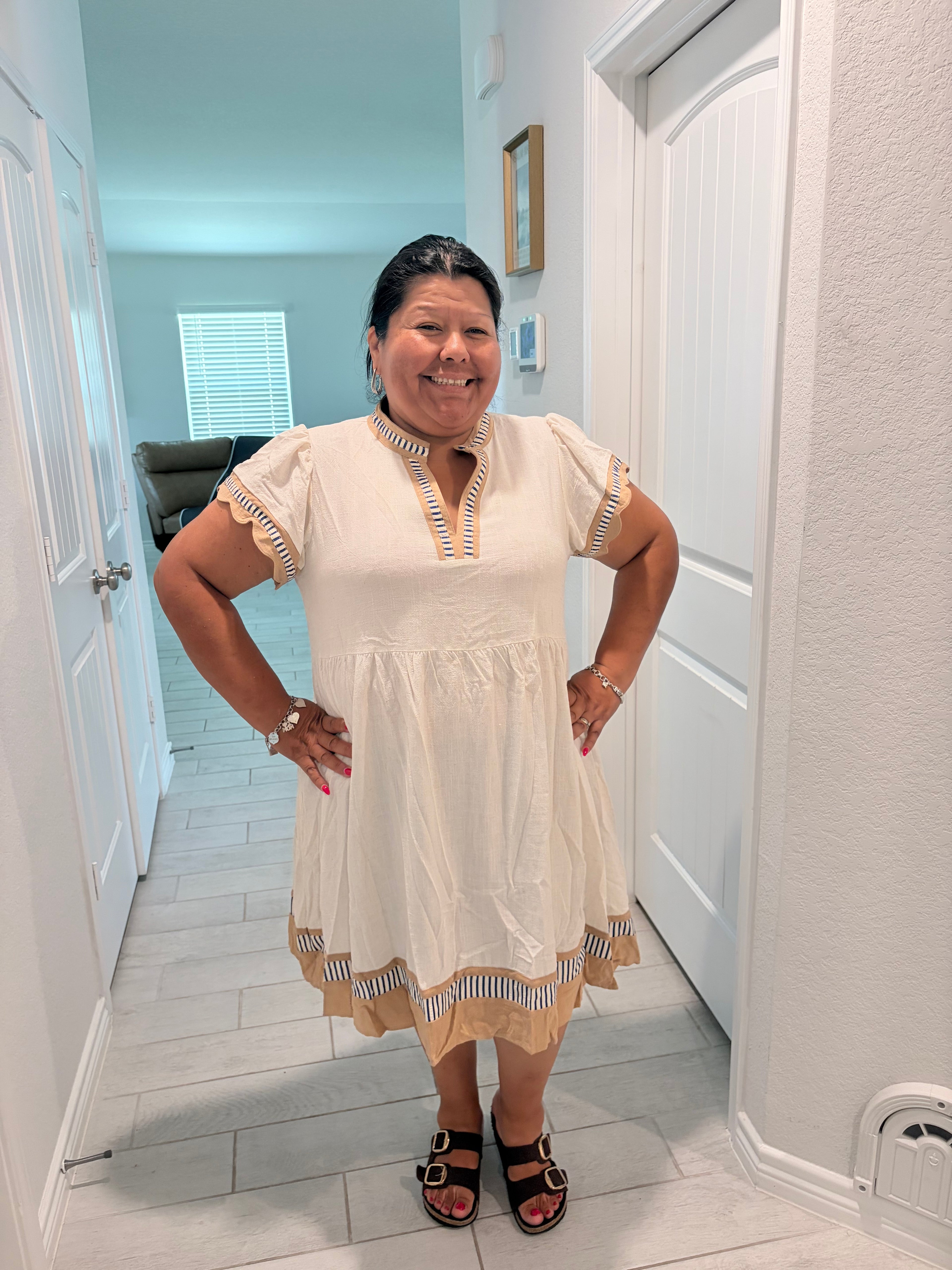 Linen of Peace Dress
